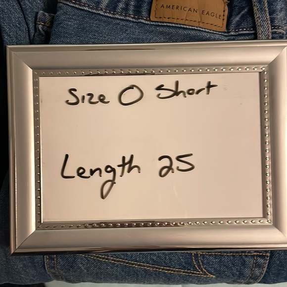 American Eagle, size 0 short, boyfriend jeans - Picture 5 of 5